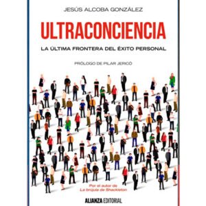 portada libro ultraconciencia con mucha gente vista desde lejos con fondo blanco